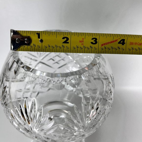 Vtg American Brilliant Compote Bowl Candy ABP Pairpoint Clear Cut Glass Footed - Picture 12 of 12